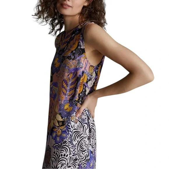 Anthropologie Alanna Floral Maxi Dress XS